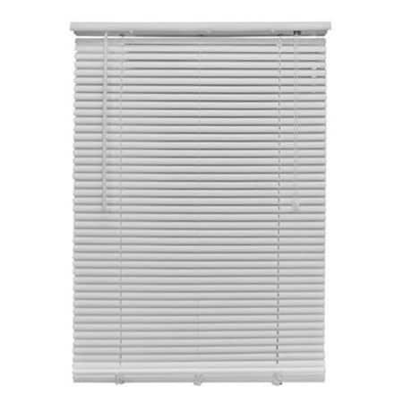 Auric Homepointe Cordless PVC Room Darkening Mini Blind, White - 1 x 71 x 64 in. AU2501890